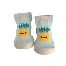 Load image into Gallery viewer, Baby Sock Shoes - Pineapple