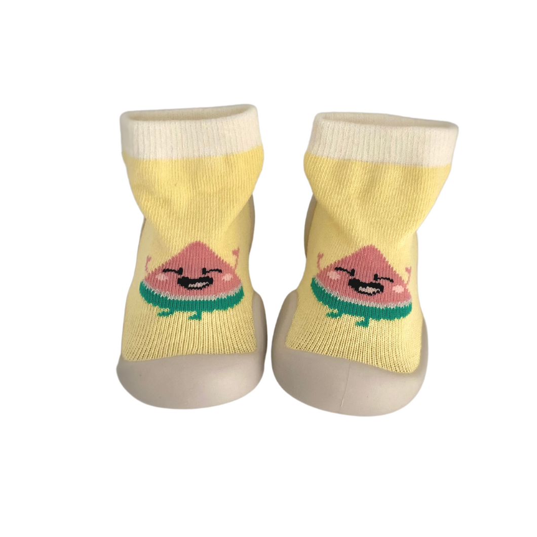 Baby Sock Shoes Melon